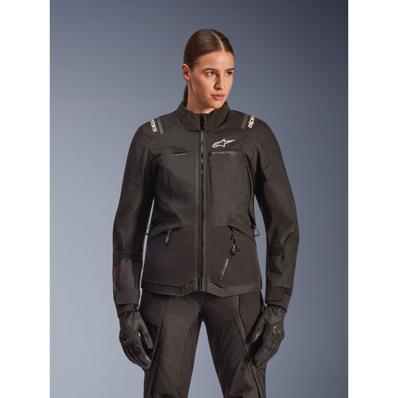 Dámská bunda na motorku Alpinestars Stella Andes V4 Drystar černá