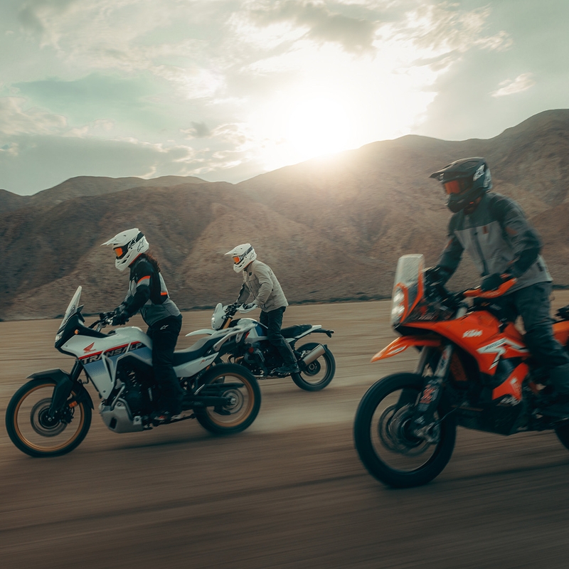Bunda na motorku Alpinestars Andes V4 Drystar světle hnědo-tmavě oranžovo-černá