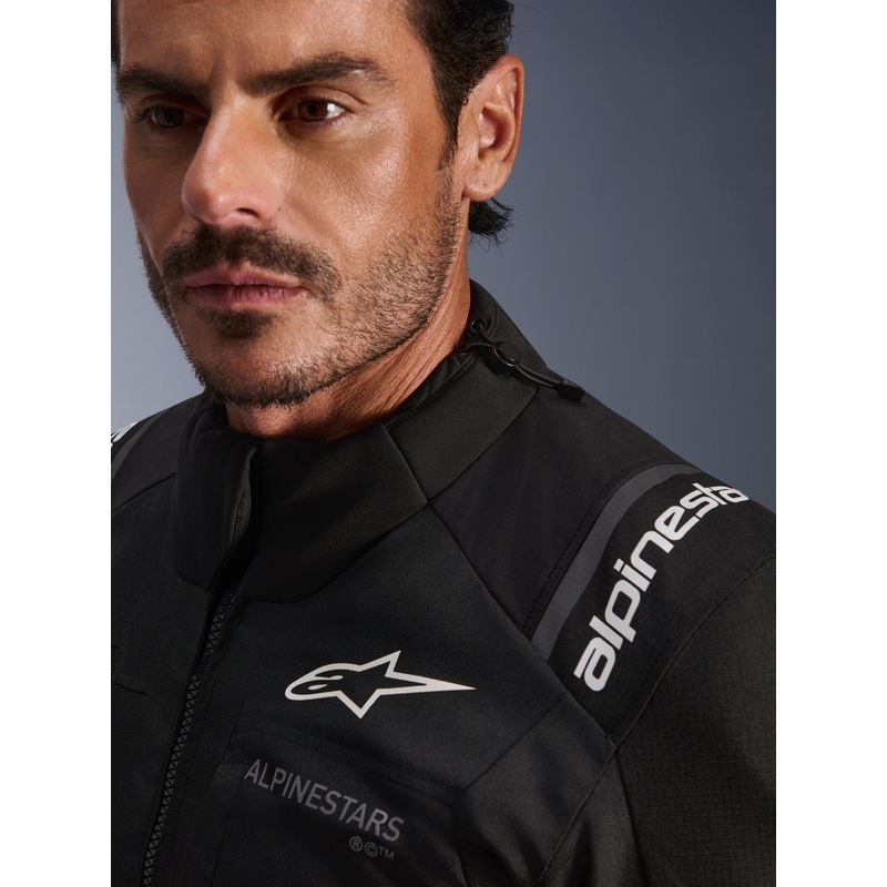 Bunda na motorku Alpinestars Andes V4 Drystar černá