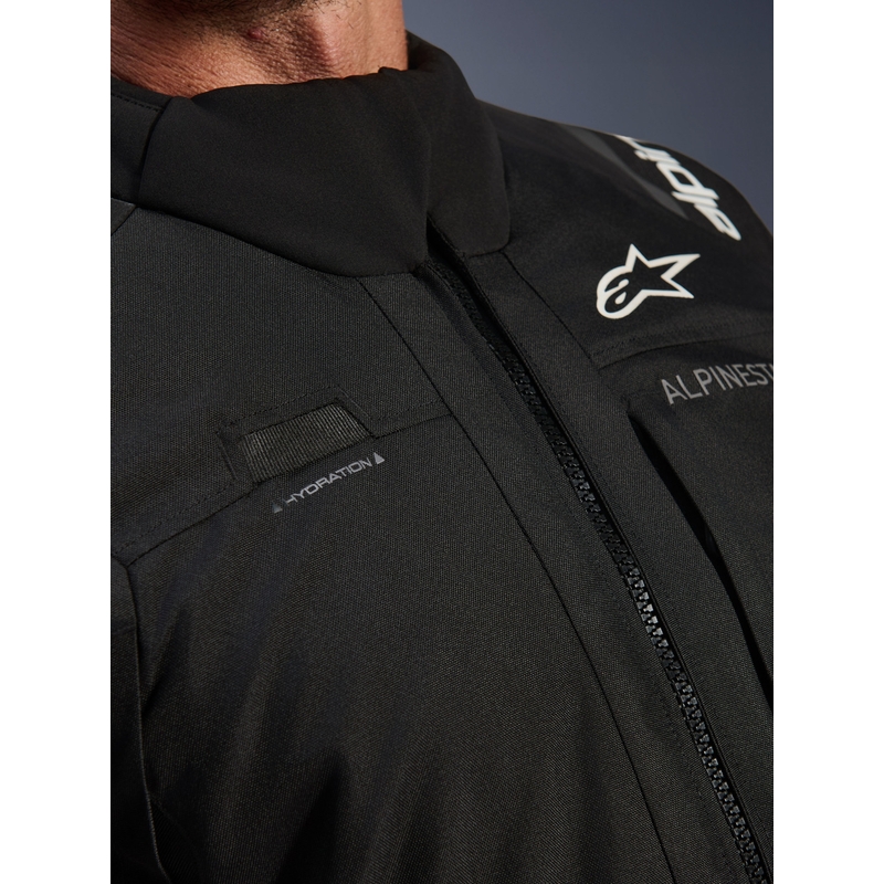 Bunda na motorku Alpinestars Andes V4 Drystar černá