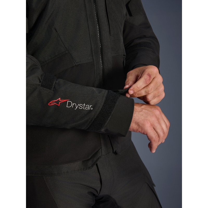 Bunda na motorku Alpinestars Andes V4 Drystar černá