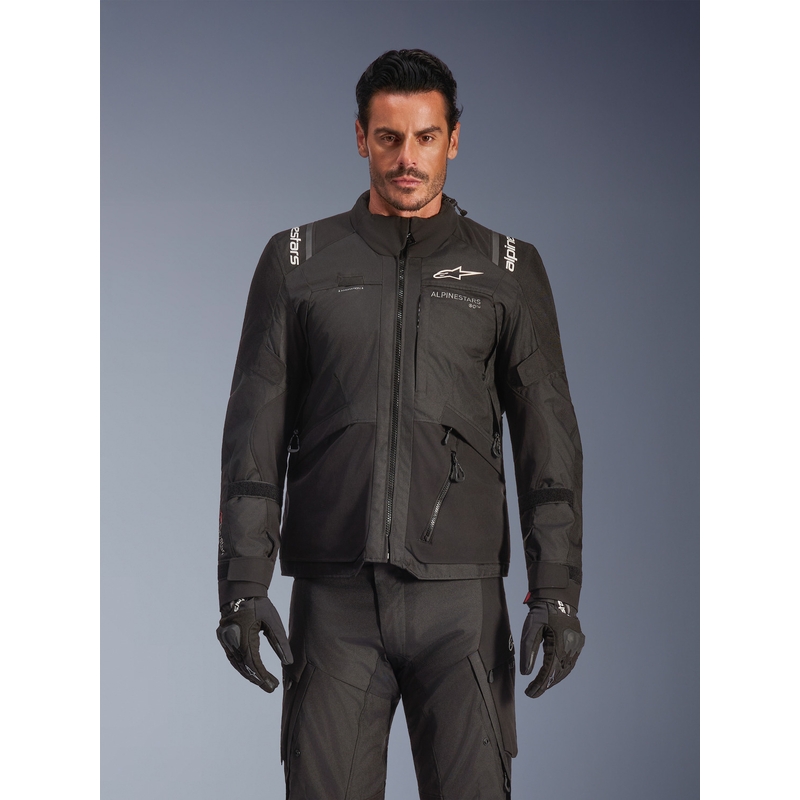 Bunda na motorku Alpinestars Andes V4 Drystar černá