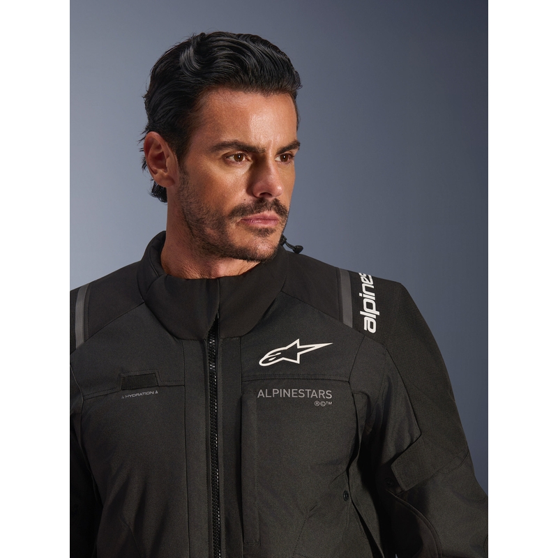 Bunda na motorku Alpinestars Andes V4 Drystar černá