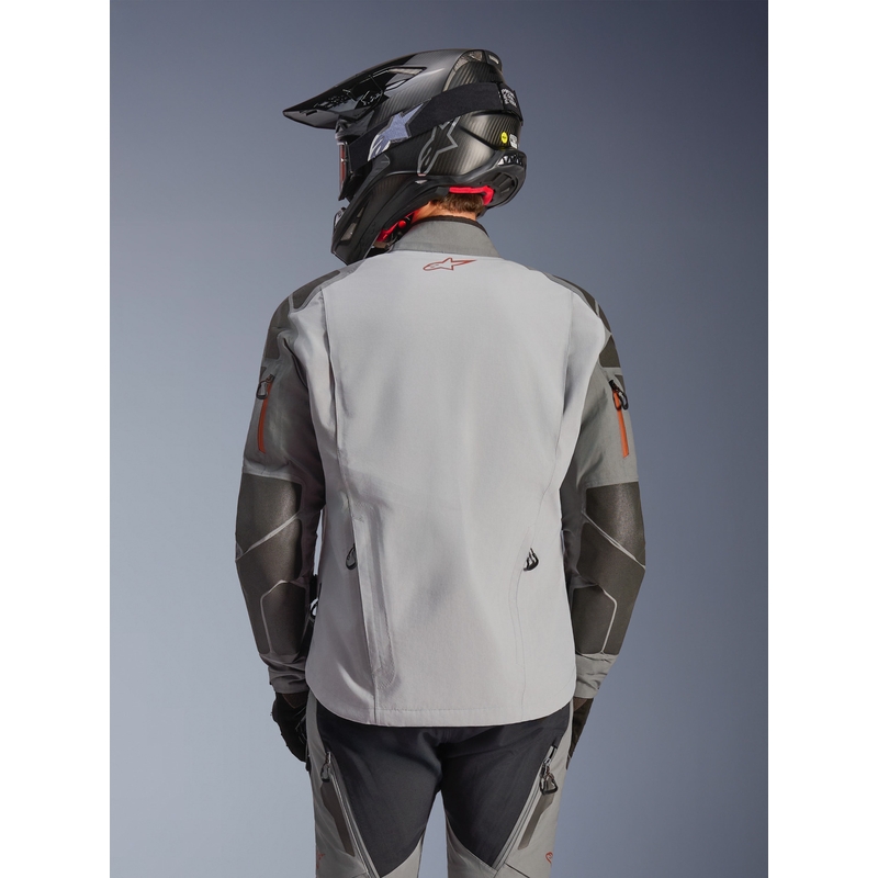 Bunda na motorku Alpinestars Nazca 3L Gore-Tex PRO tmavě šedo-světle šedá