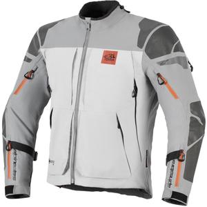 Bunda na motorku Alpinestars Nazca 3L Gore-Tex PRO tmavě šedo-světle šedá