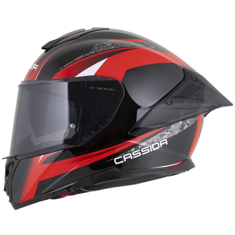 Integrální helma na motorku Cassida Integral GTS 2.1 Mega černo-červeno-bílá