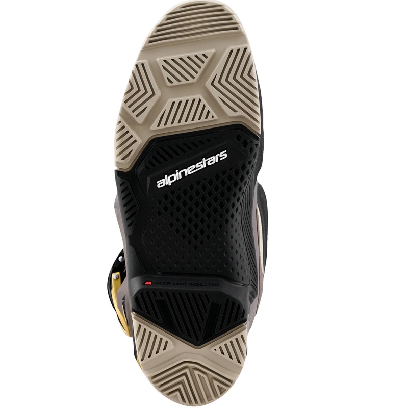 Boty na motorku Alpinestars TECH 7 Enduro Drystar černo-tmavě šedo-zlaté