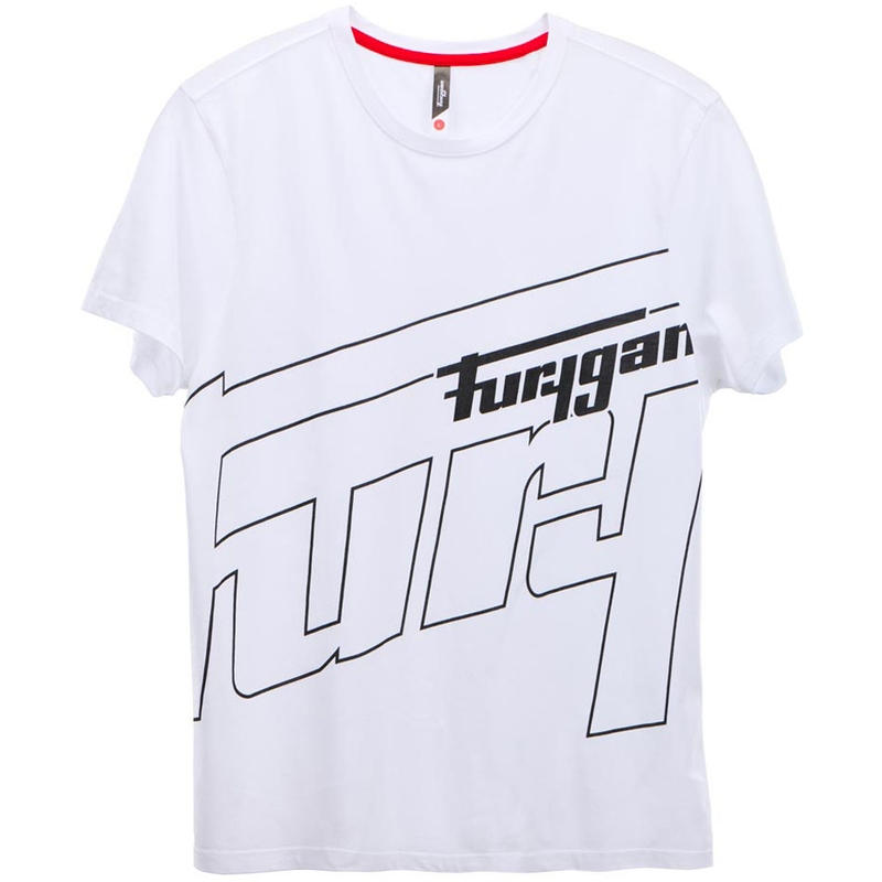 Tričko Furygan Rage bílo-černé