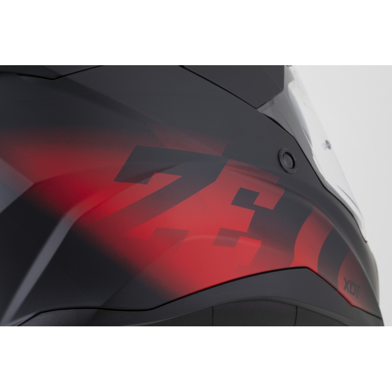 Enduro helma na motorku ZED XD1 matná černo-červená