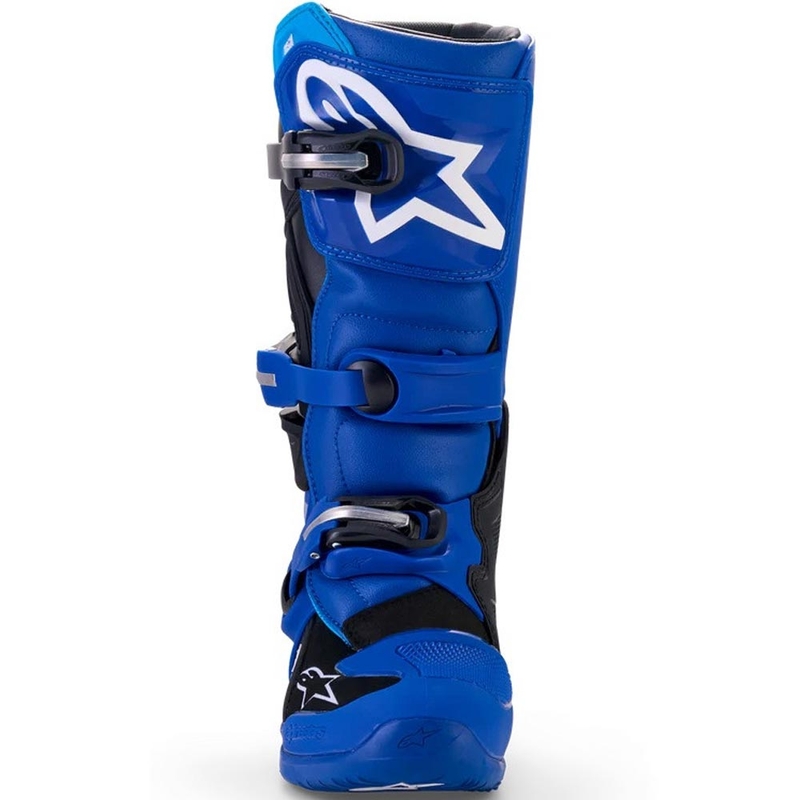 Dětské motokrosové boty Alpinestars TECH 7 S YAMAHA kolekce modro-bílo-černé