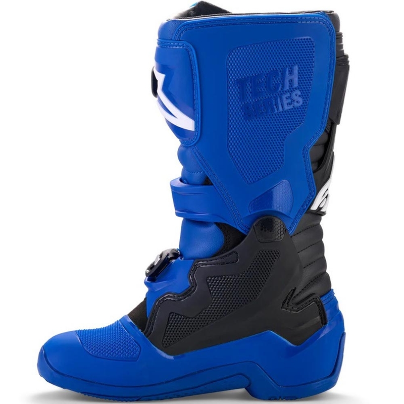 Dětské motokrosové boty Alpinestars TECH 7 S YAMAHA kolekce modro-bílo-černé