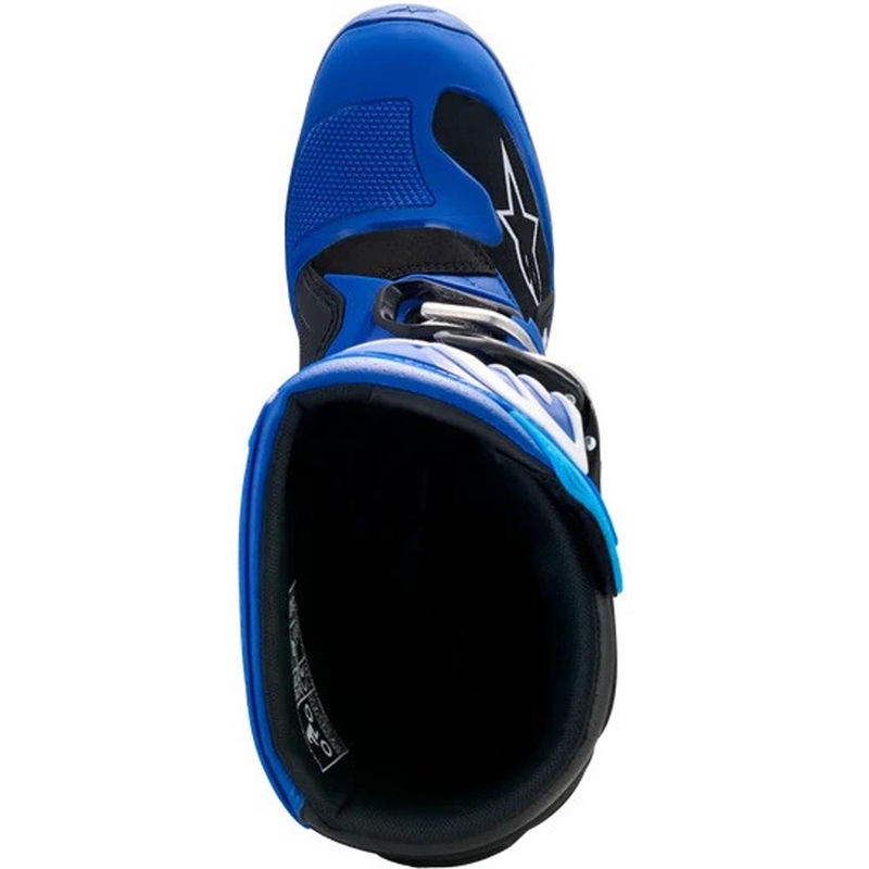 Dětské motokrosové boty Alpinestars TECH 7 S YAMAHA kolekce modro-bílo-černé