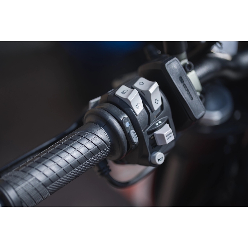 Vyhřívané gripy Oxford HotGrips Advanced Integrated Touring černé