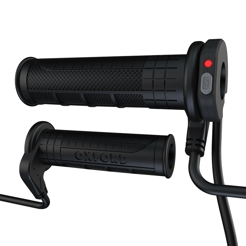 Vyhřívané gripy Oxford HotGrips Advanced Integrated Adventure černé