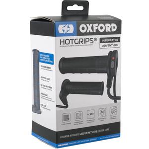 Vyhřívané gripy Oxford HotGrips Advanced Integrated Adventure černé