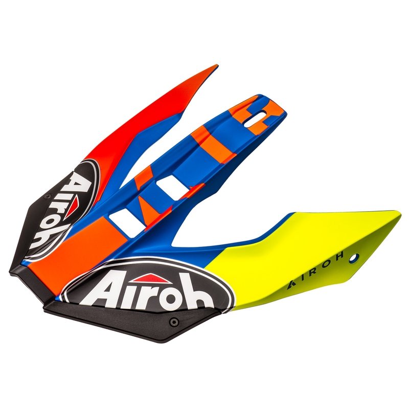 Kšilt pro helmy na motorku Airoh Twist 2.0 Lift matný azurový