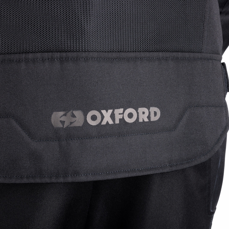 Bunda na motorku Oxford Dakar Air černá