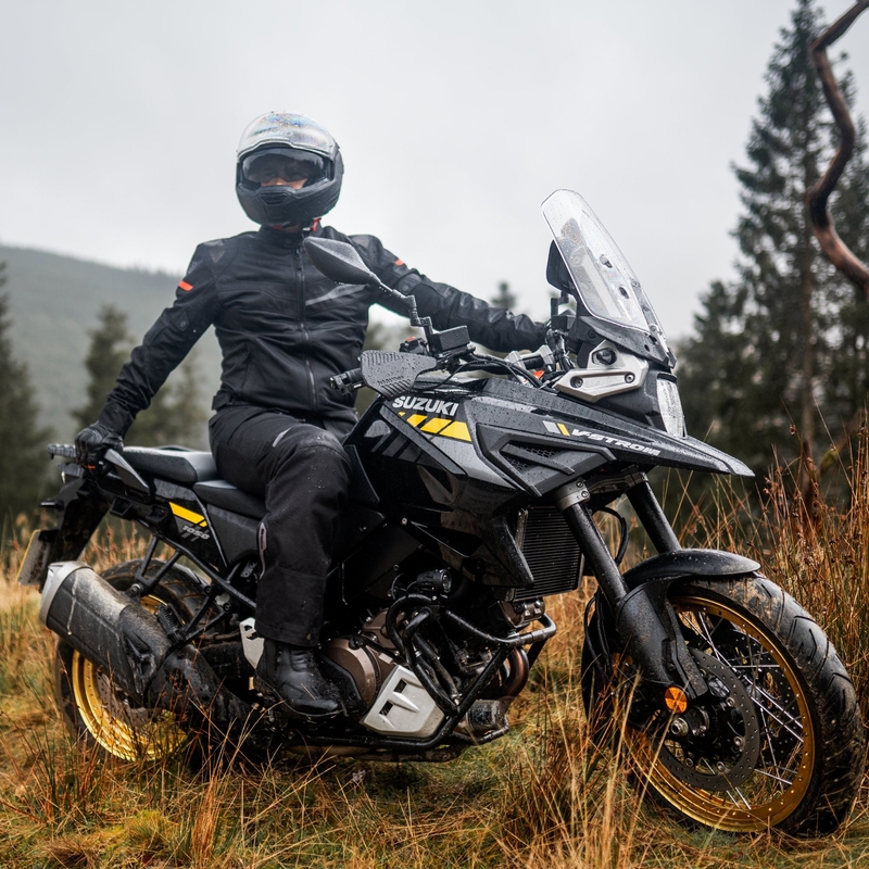 Bunda na motorku Oxford Dakar Air černá