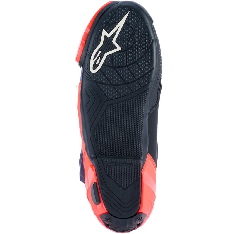 Boty na motorku Alpinestars Supertech R Vented Flyte limitovaná edice Jorge Martin fialovo-červeno-černé