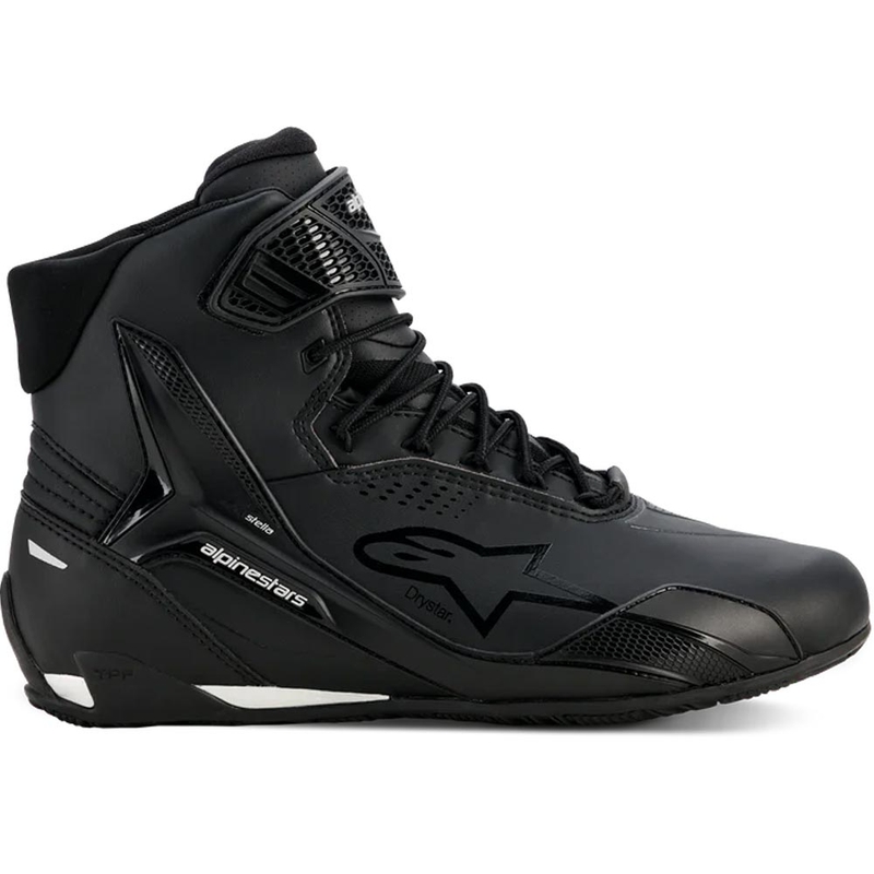 Dámské boty na motorku Alpinestars Stella Faster-4 Drystar černo-stříbrné