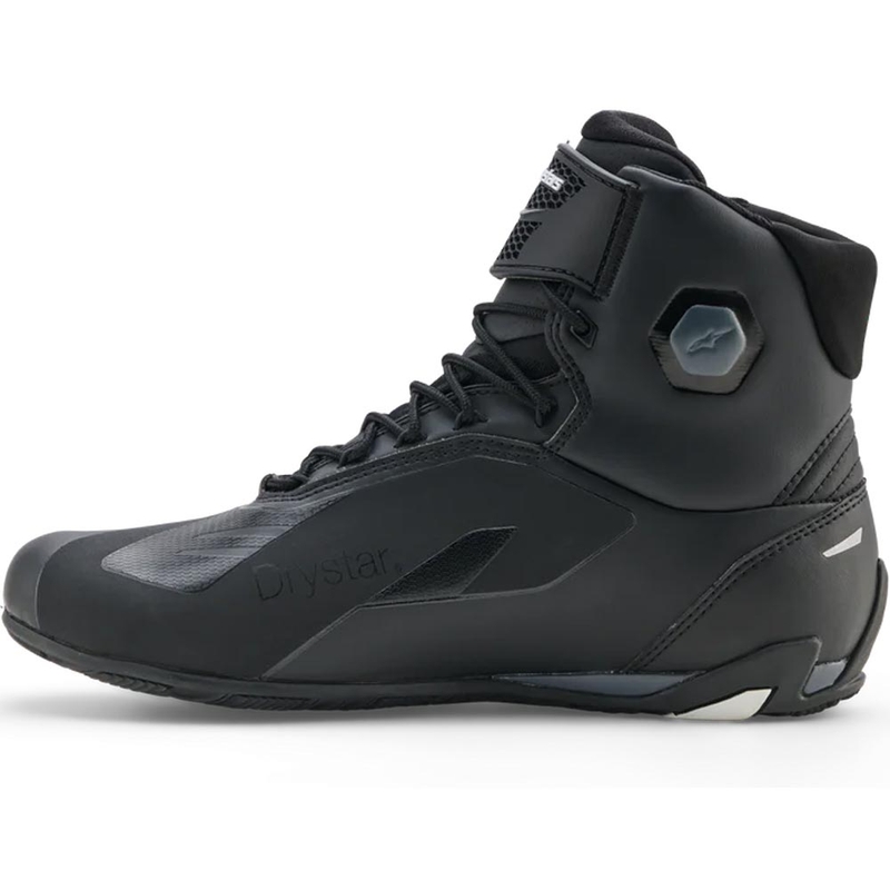 Boty na motorku Alpinestars Faster-4 Drystar černo-tmavě šedo-bílé