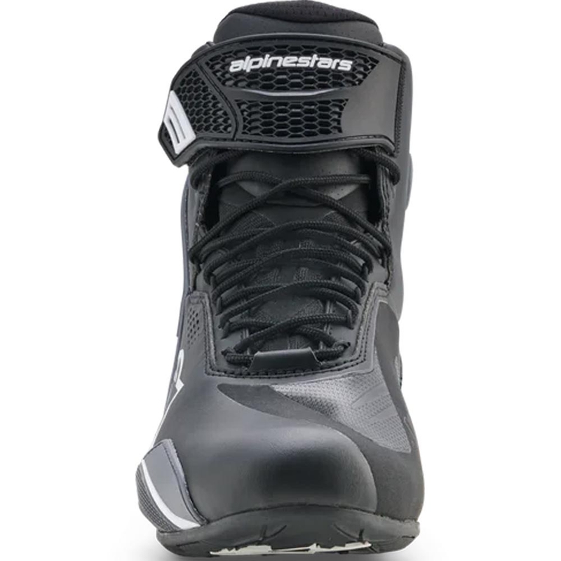 Boty na motorku Alpinestars Faster-4 Drystar černo-tmavě šedo-bílé