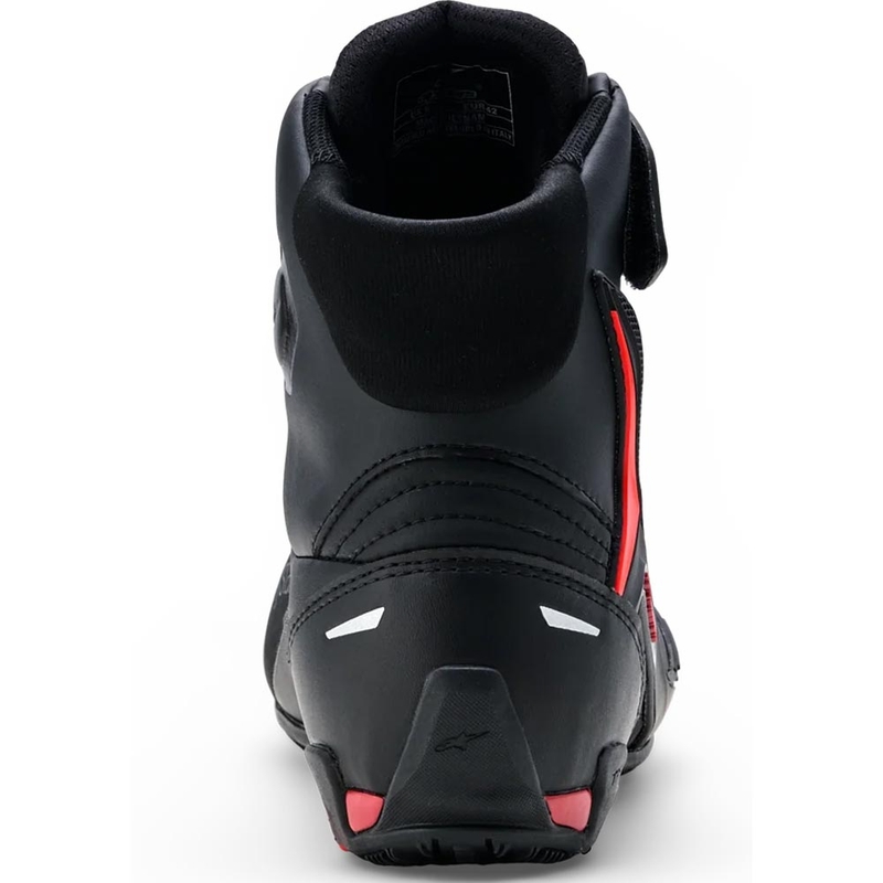 Boty na motorku Alpinestars Faster-4 Drystar černo-fluo červené