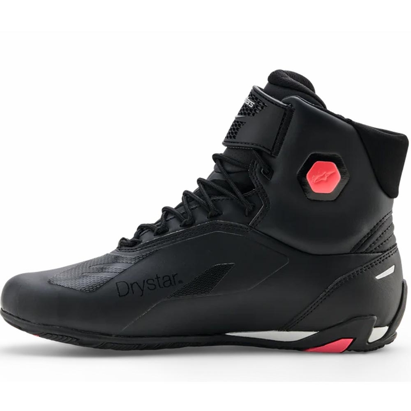Dámské boty na motorku Alpinestars Stella Faster-4 Drystar černo-šedo-červené