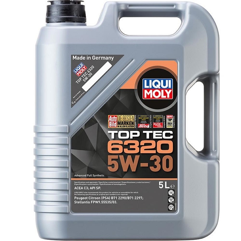 Syntetický motorový olej LIQUI MOLY Top Tec 6320 5W-30 5 l