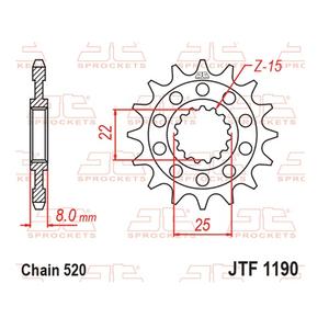 Řetězové kolečko JT JTF 1190-13 13 zubů, 520