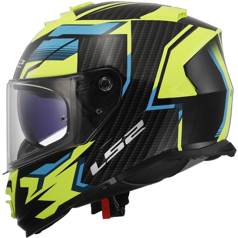 Integrální helma na motorku LS2 FF800 Storm II Tracker černo-fluo žlutá