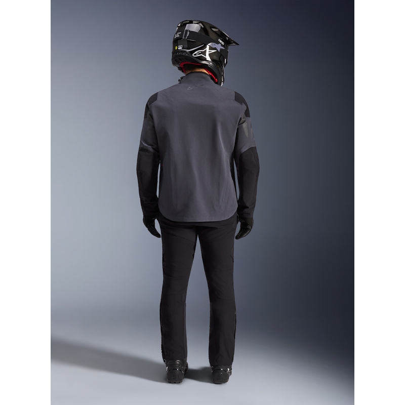 Bunda na motorku Alpinestars Maxdura Drystar XF tmavě šedo-černá