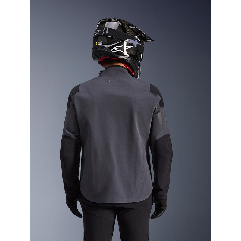 Bunda na motorku Alpinestars Maxdura Drystar XF tmavě šedo-černá