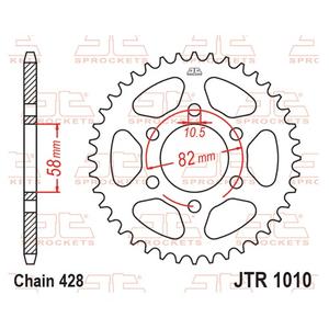 Řetězová rozeta JT JTR 1010-41 41 zubů, 428