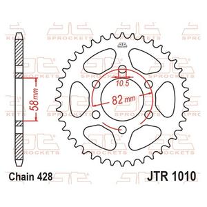Řetězová rozeta JT JTR 1010-43 43 zubů, 428
