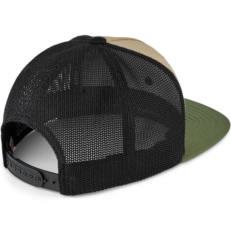Kšiltovka KTM Logo Trucker černo-béžovo-khaki