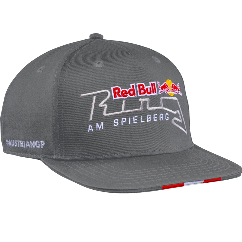 Kšiltovka Red Bull Racing Austrian GP Flat Cap šedá