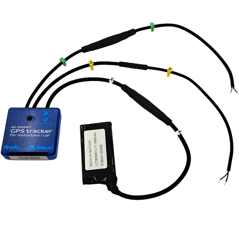 GPS lokátor a alarm na motorku s aplikací BIKEANGEL MOTO - Europe Extra