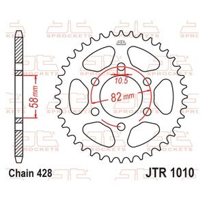 Řetězová rozeta JT JTR 1010-46 46 zubů, 428