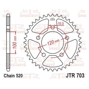 Řetězová rozeta JT JTR 703-42 42 zubů, 520
