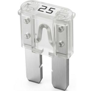 Pojistka plochá MIKRO II 25 A 10 ks