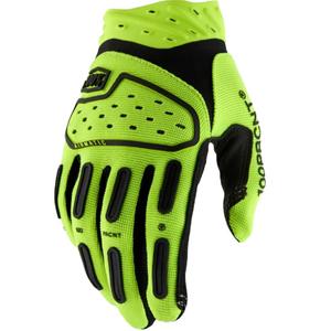 Motokrosové rukavice 100% Airmatic 2 fluo žluté