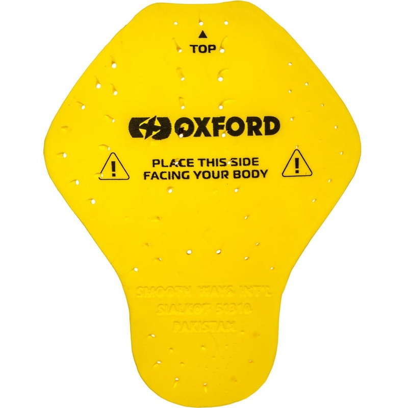 Chránič páteře Oxford RB-Pi2 vkládací certifikace CE2 žlutý
