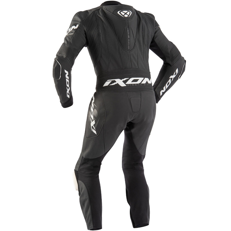 Kožená kombinéza na motorku IXON Jackal černá