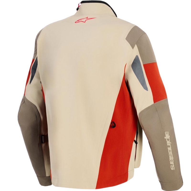 Bunda na motorku Alpinestars Maxdura Drystar XF hnědo-oranžová