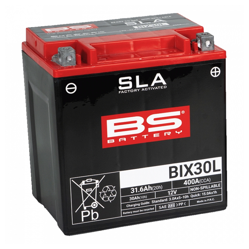Továrně aktivovaná motocyklová baterie BS-BATTERY SLA
