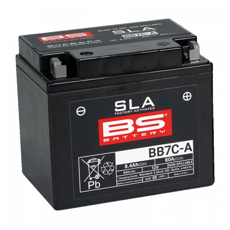 Továrně aktivovaná motocyklová baterie BS-BATTERY SLA