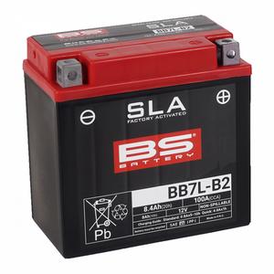 Továrně aktivovaná motocyklová baterie BS-BATTERY BB7L-B2 (FA) (YB7L-B2 (FA)) SLA