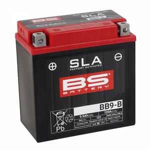Továrně aktivovaná motocyklová baterie BS-BATTERY BB9-B (FA) (YB9-B (FA)) SLA