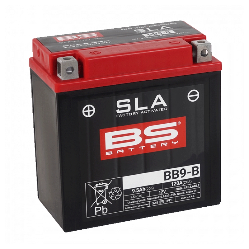 Továrně aktivovaná motocyklová baterie BS-BATTERY SLA